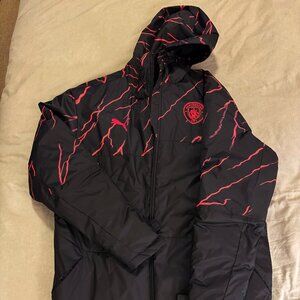 Puma Manchester City Winter Training Jacket 2023-2024 Season Color way